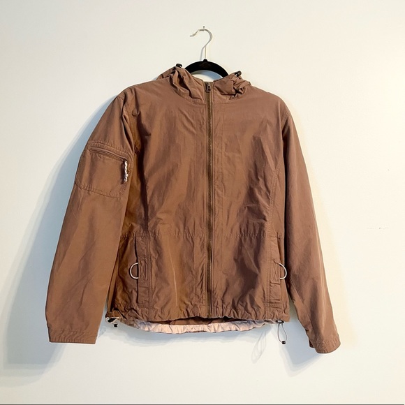 Columbia Jackets & Blazers - 🎈 Columbia Tan/Brown VTG 90s Windbreaker